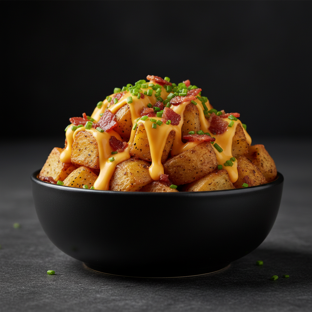 Loaded Nacho Cheese Potatoes