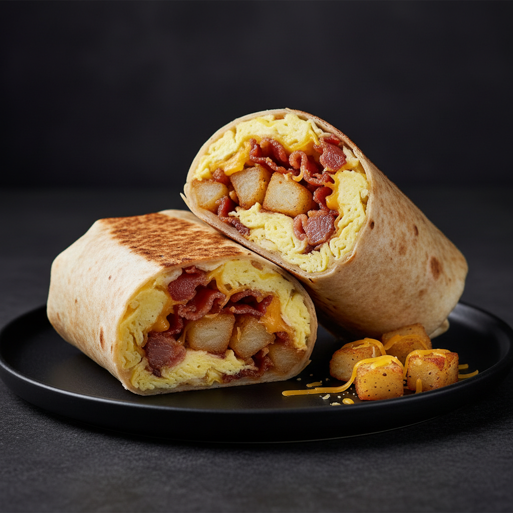 Builder Bacon Burrito