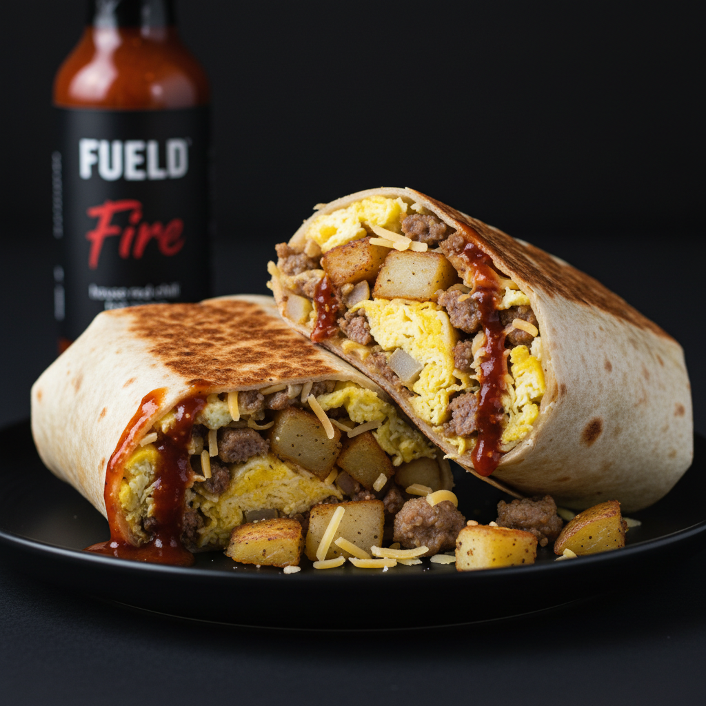 Builder Sausage Burrito